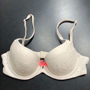 VS Lined Demi Lace Bra